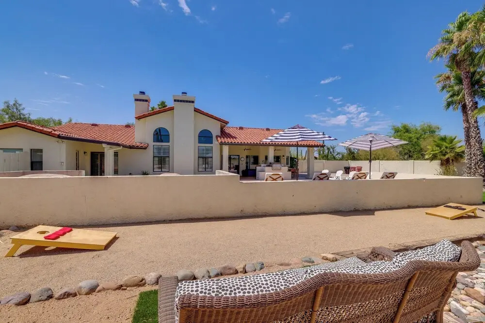 Heated Saltwater Pool: Group Getaway in Scottsdale