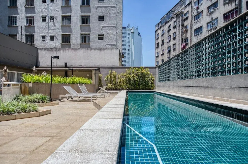 Apartamento na S c Academia Piscina e Smart Lock