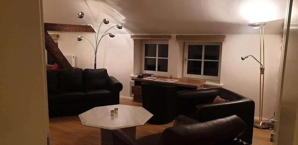 Apartment With Garden and City View