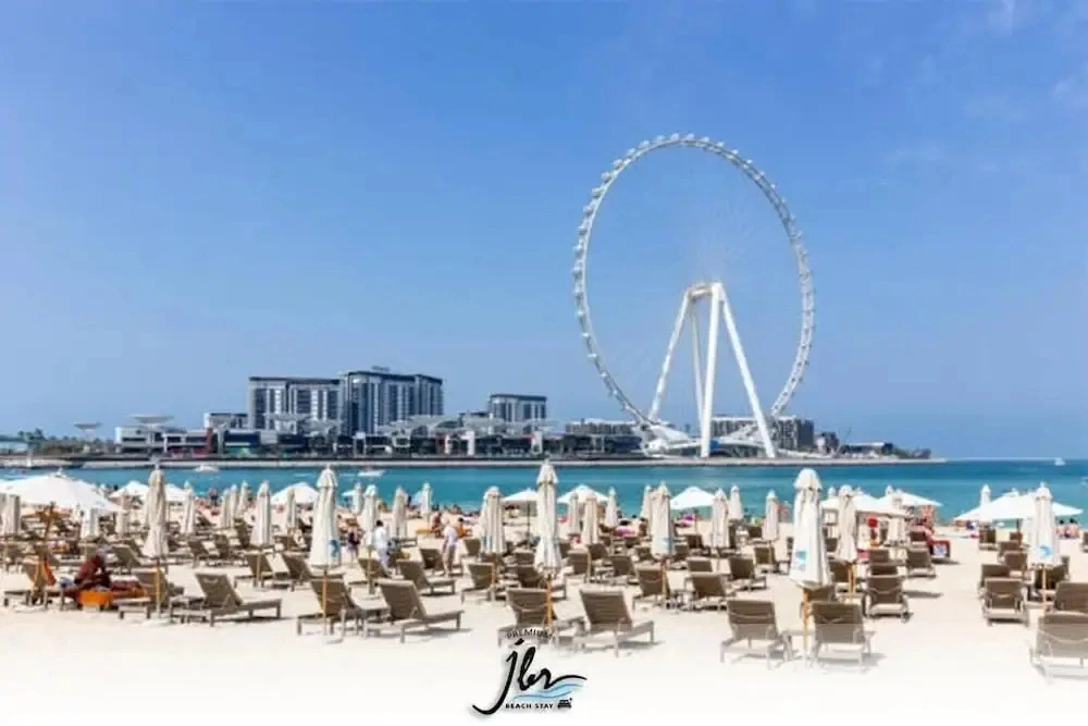Beachside JBR Stay with Sea Views