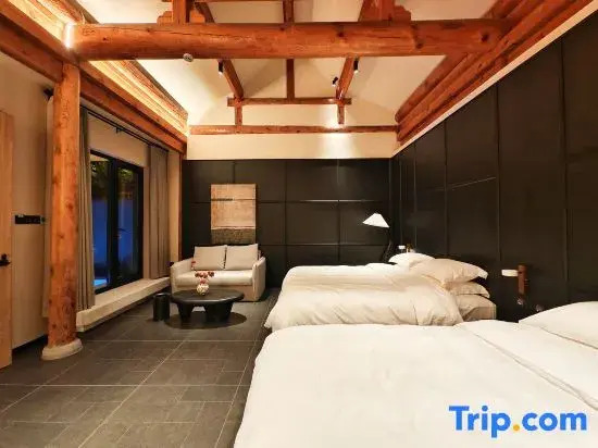 Qingmo · Private Hot Spring · Homestay (Xinzhou Ancient City)