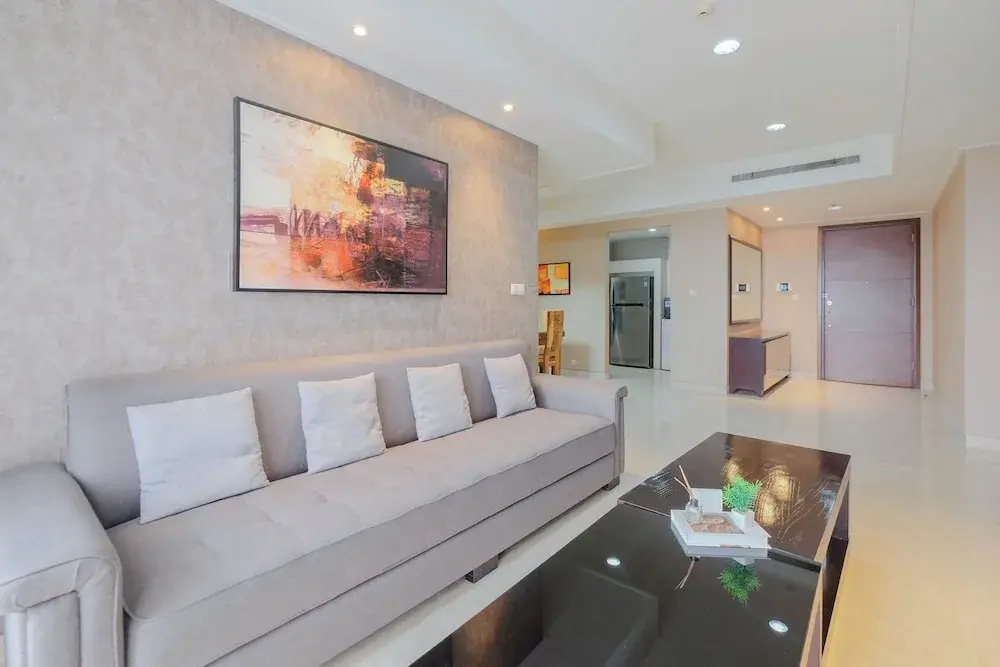 Elegant Earth Tone 3Br At Ciputra World 1 Apartment