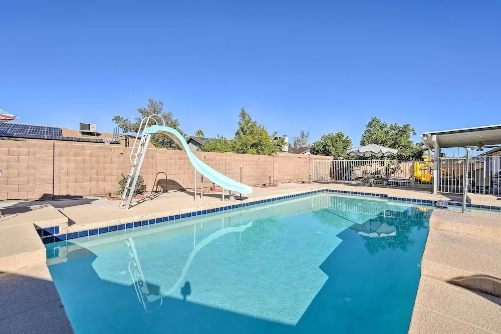 Families w/ Pets Welcome! Poolside Gem in Phoenix