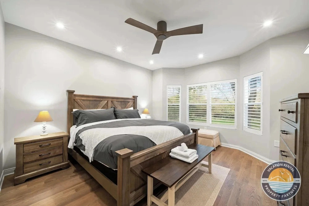 Pool, Beach Walk & Lake Views in Fontana