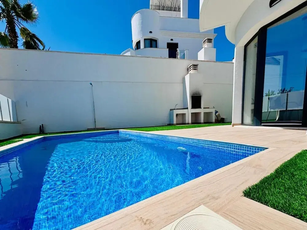 Villa in Finestrat privézwembad, zee- en bergzicht