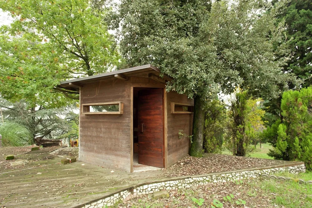 Villa With a View of the Coast, on the top of a Hill in the Middle of a Forest