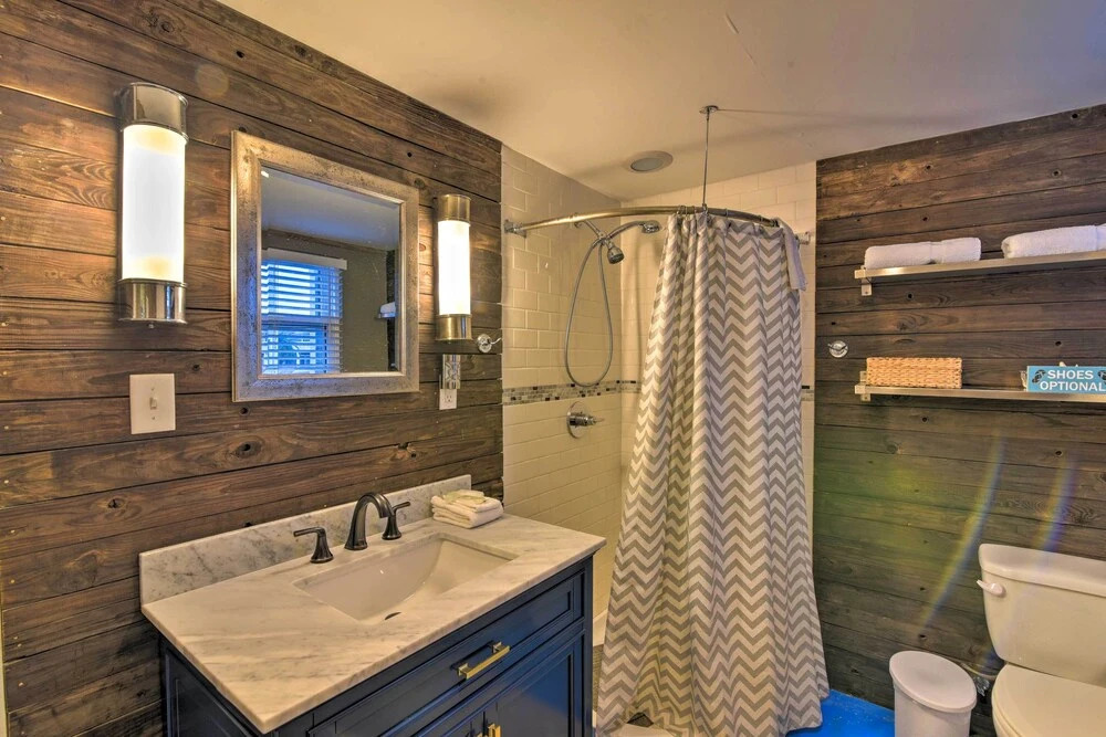 Updated Beach House w/ Private Beach + Hot Tub!