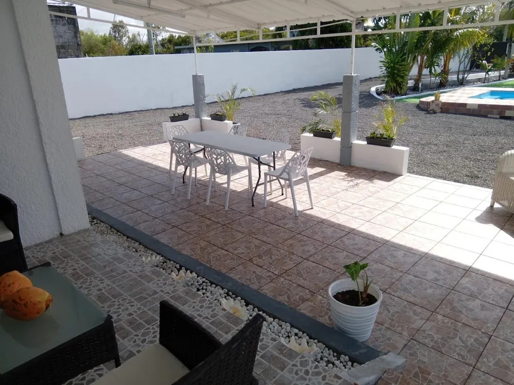 Villa Bella is 5 mins from the beach with amazing garden overlooking the pool
