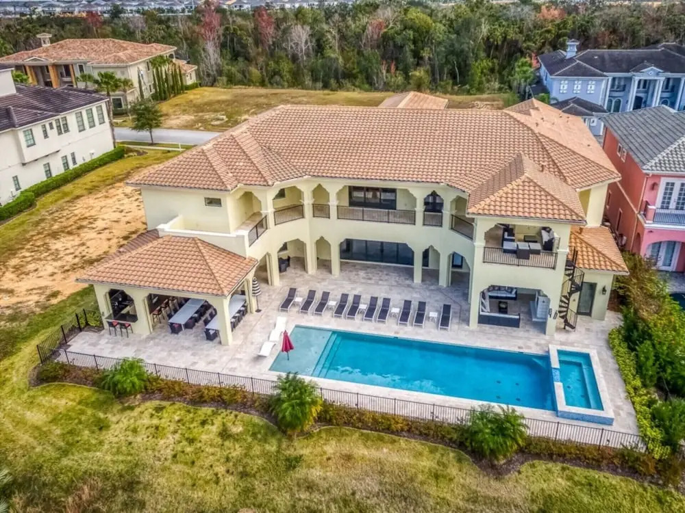 Beautiful Mansion With Private Pool, Close to Disney, Orlando Mansion 1574