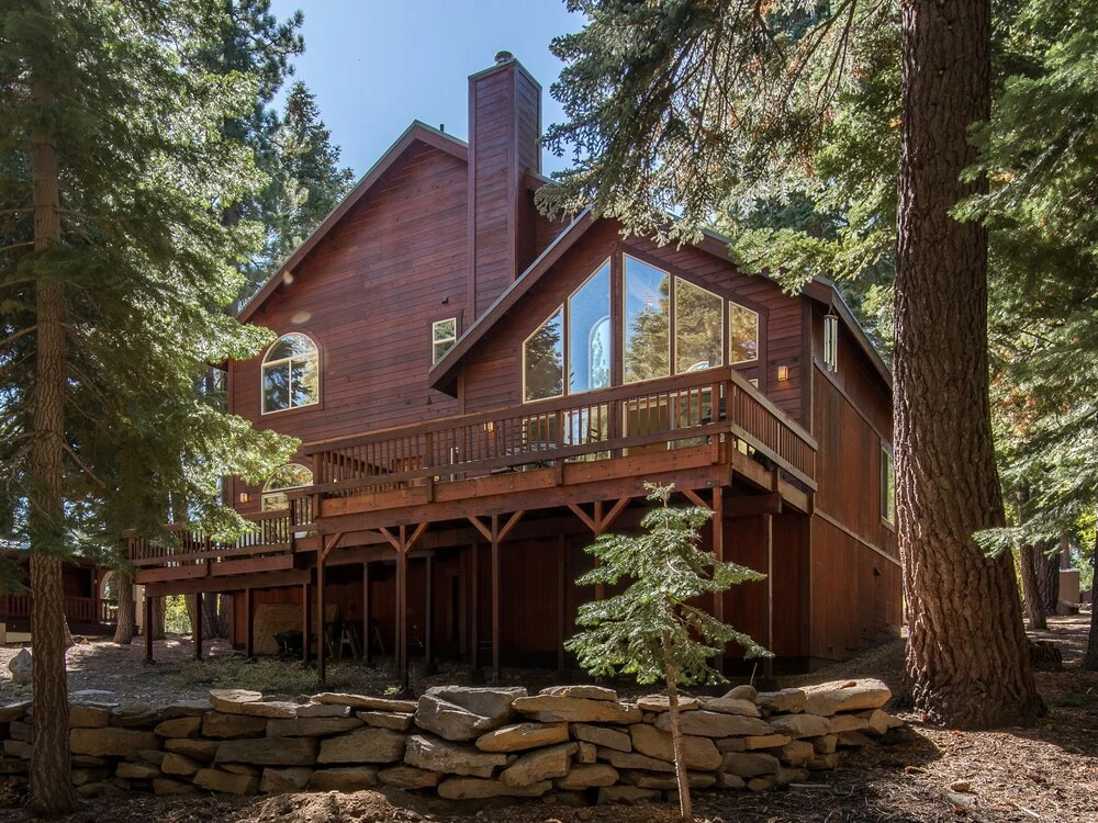 Tahoe Donner Snow Globe Home by RedAwning