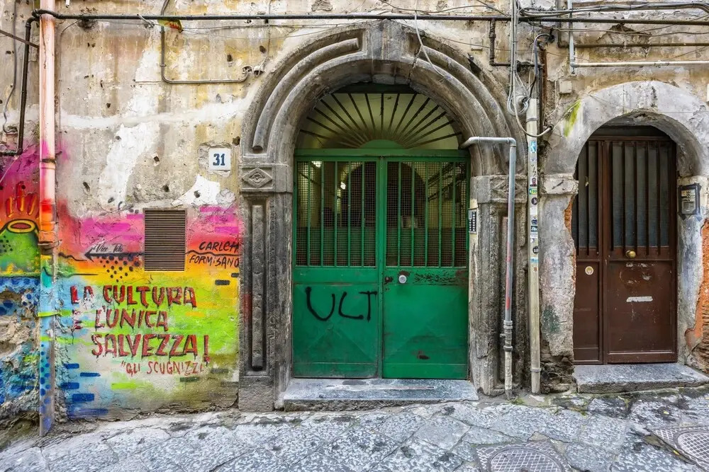Murales Street on Spanish Quarter