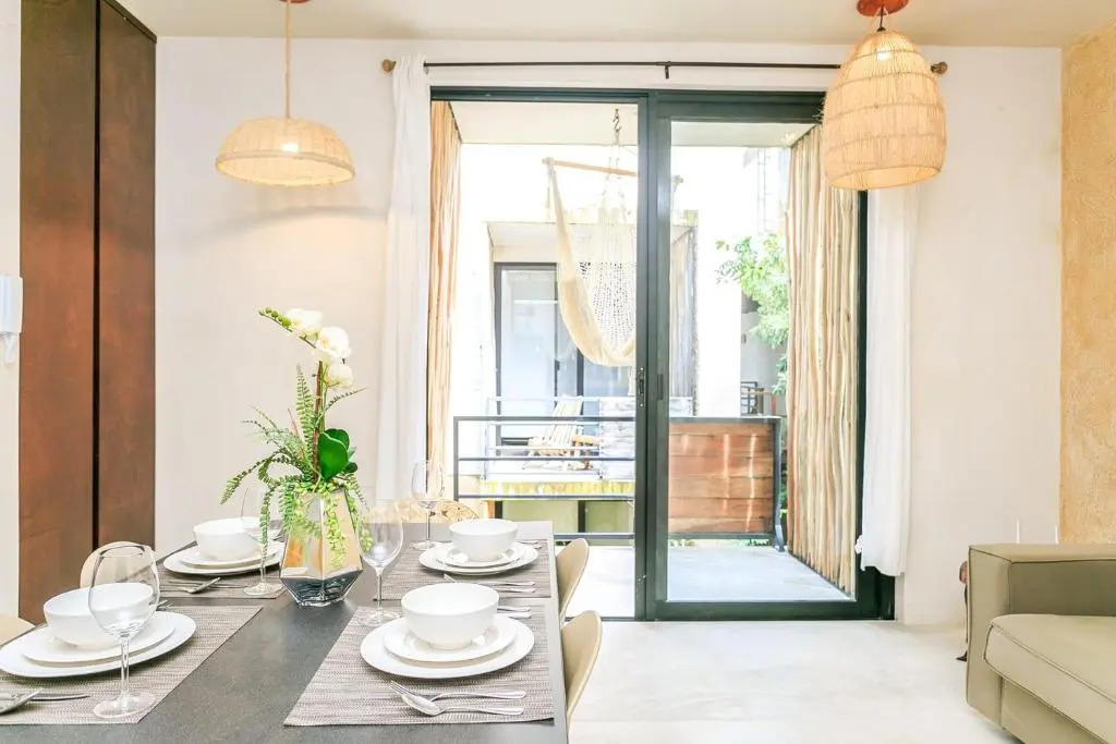 Eco-chic blended with elegance 24 7 security & Wi-Fi!