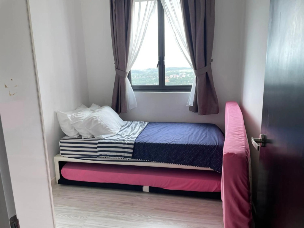 Setia Sky 88 Up to 6 pax !!! 2BEDROOM apartment with extra bed