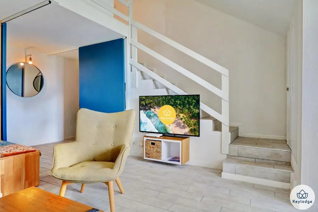 T1 duplex - Le Rivage - 3 étoiles - Centre-ville de Saint-Pierre