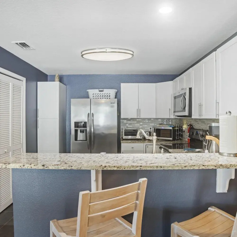 Modern Home Across From Beach 3 2 w 1-car Garage Large Fenced Yard With Deck