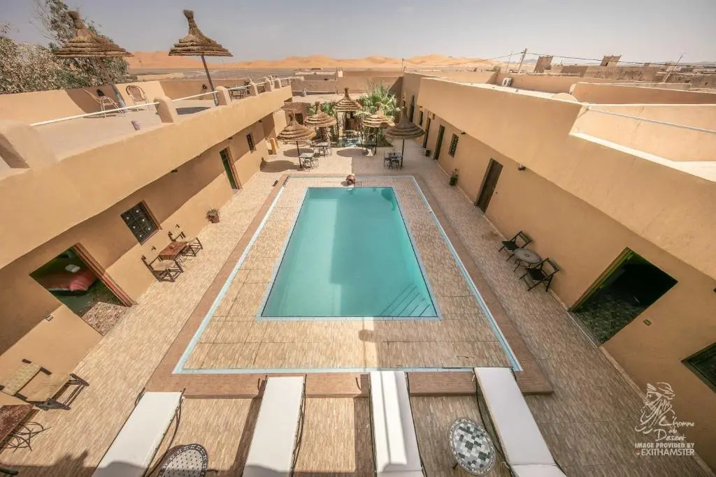 Lhomme Du Désert A Merzouga