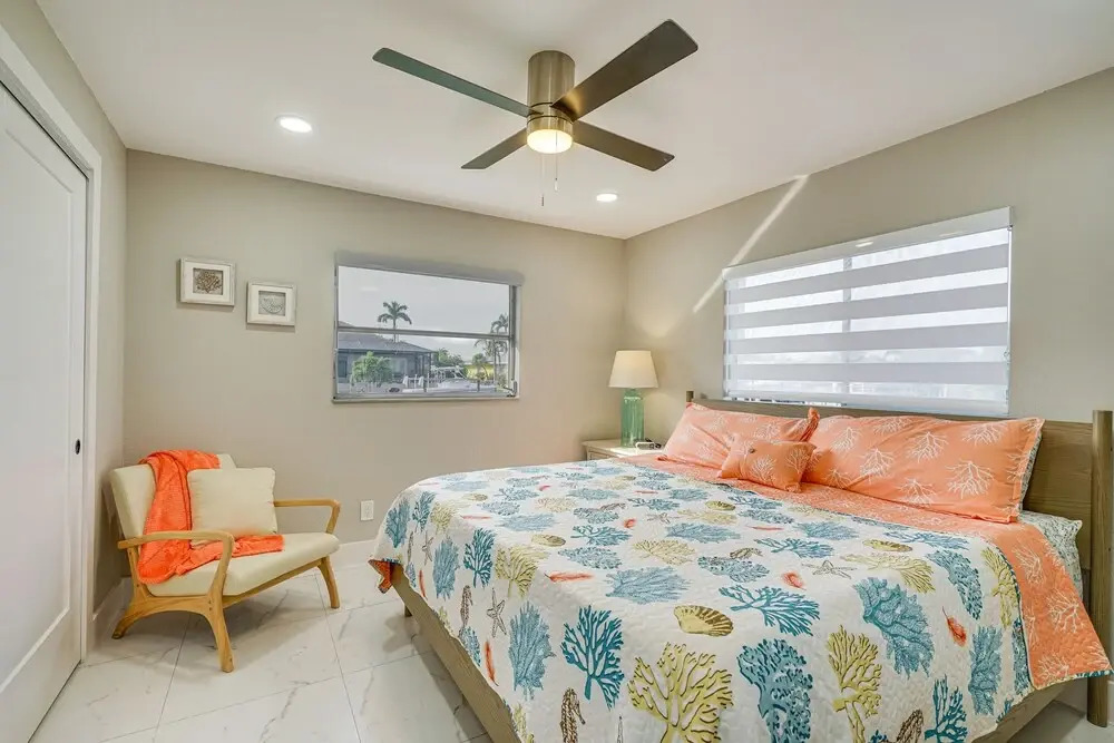 Canal-front Escape w/ Lanai & Pool in Cape Coral!