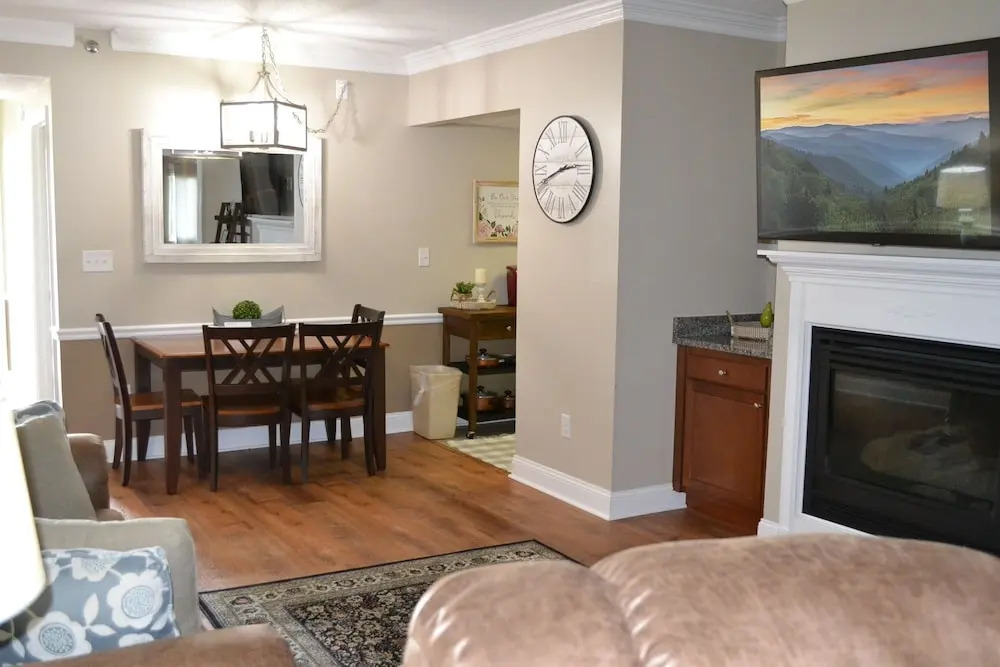 Smoky Mountains 107 2bd Condo With Fireplace 2 Bedroom Home by RedAwning