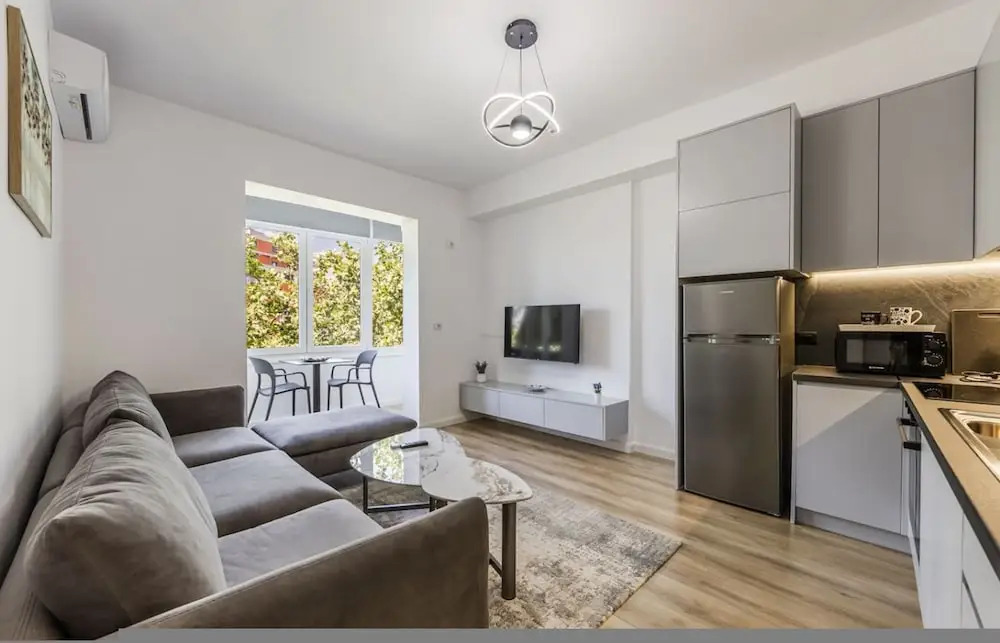 Central Tirana 1BR Apartment Near Main Square