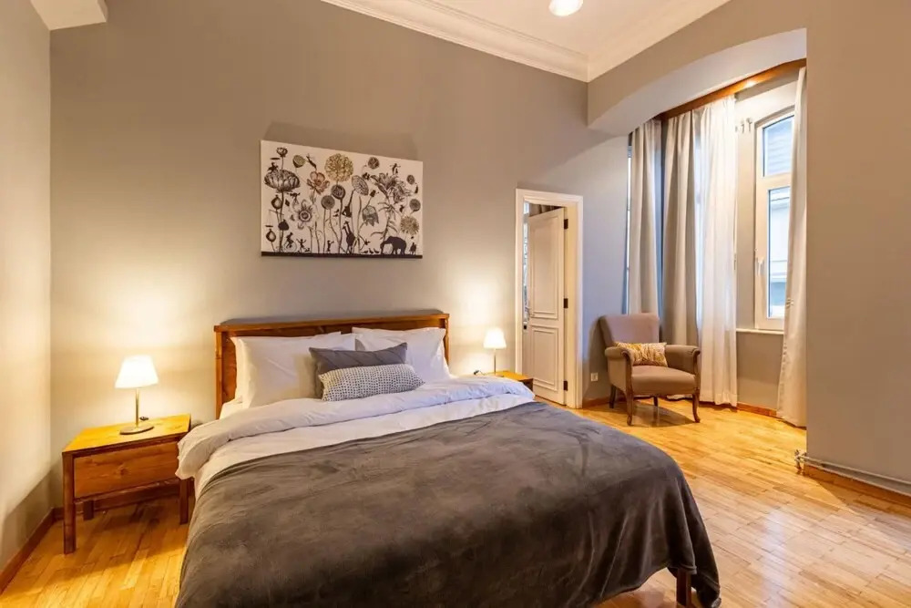 Flat With Balcony and Bosphorus View in Beyoglu