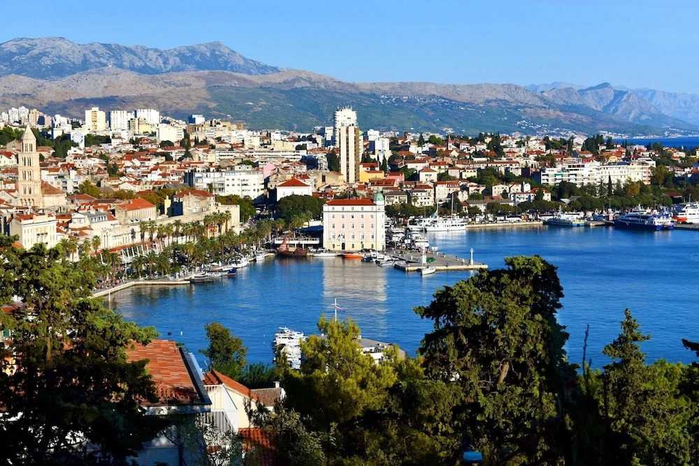 Apartment With one Bedroom in Podstrana, With Wonderful sea View, Furn