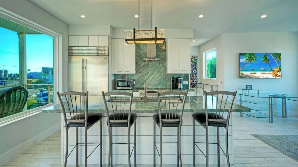Modern Coastal Home w/ Balcony, Views, Firepit & Prime Port A Location Casa Blanca by Avantstay
