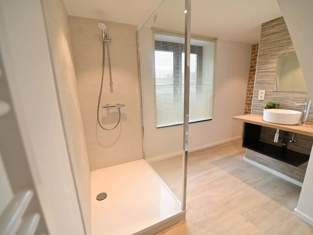 Water mill in Baillonville with swimming pool and sauna