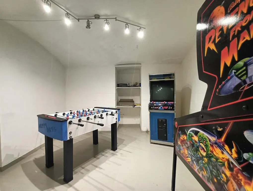 Game house in the center