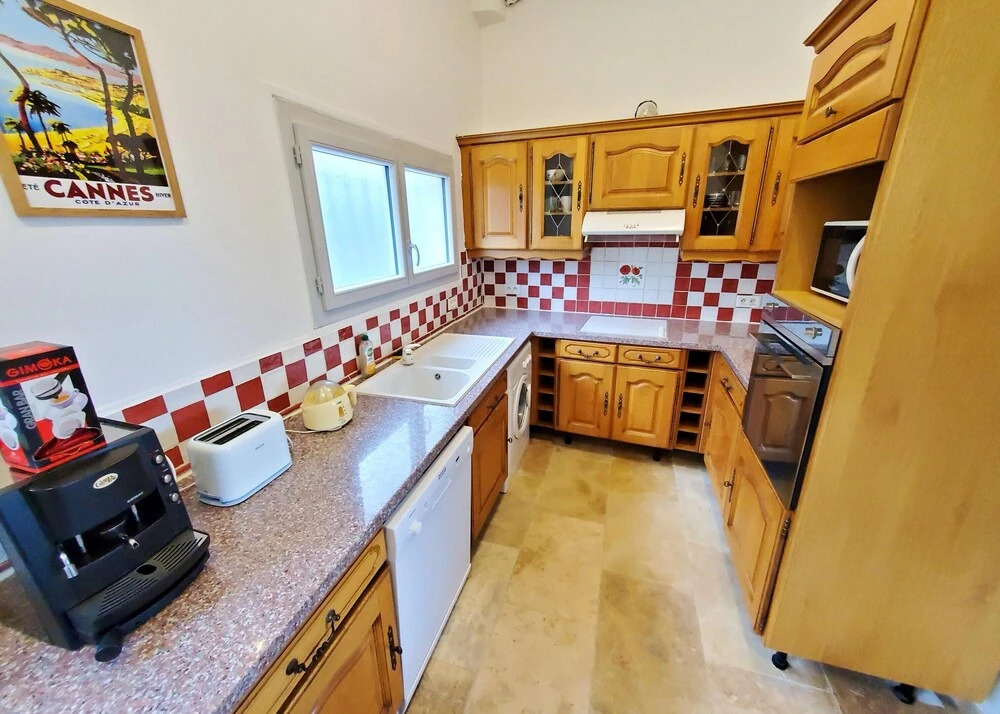 House With 3 Bedrooms in Vallauris, With Wonderful City View, Enclosed Garden and Wifi - 350 m From the Beach