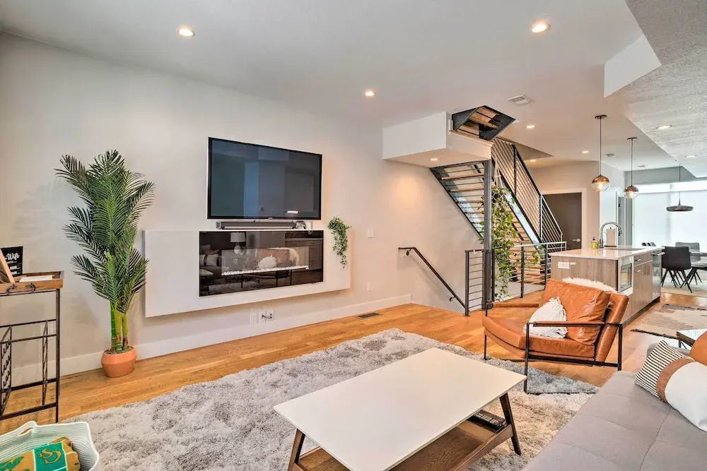City Skyline Views: Upscale Denver Townhome