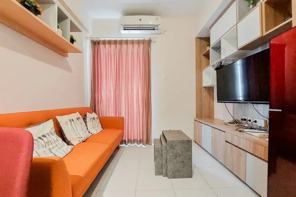 Minimalist And Comfort Design 2Br At Akasa Pure Living Bsd Apartment