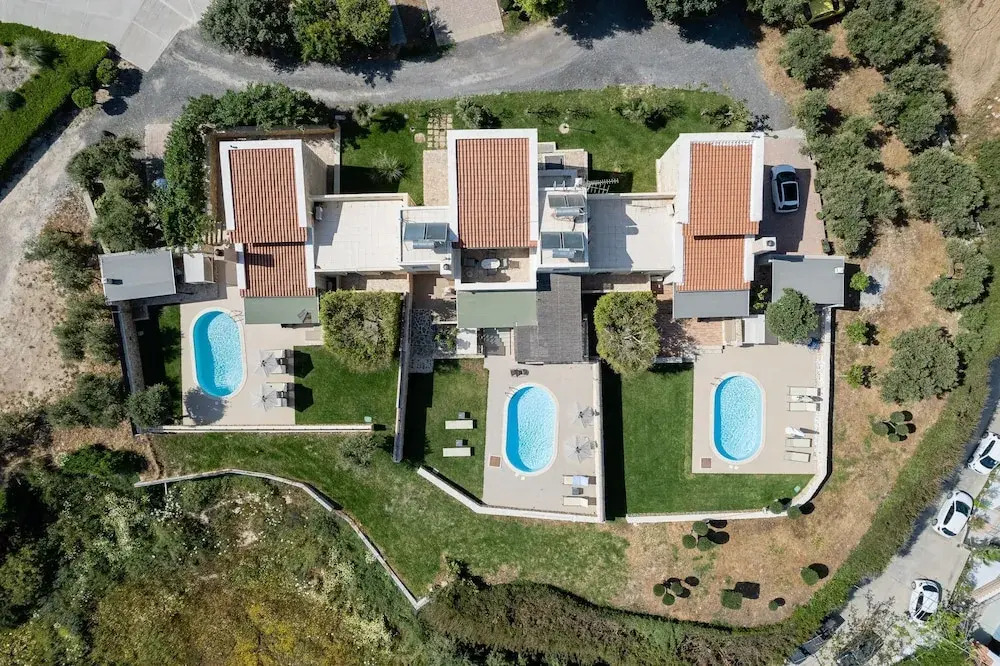 Villa Stamatis w Private Pool Amazing Sea View