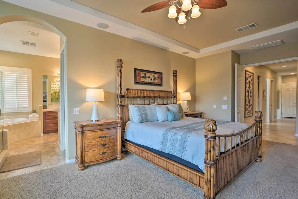 6 Mi to Coachella: Updated Home w/ Pool & Spa