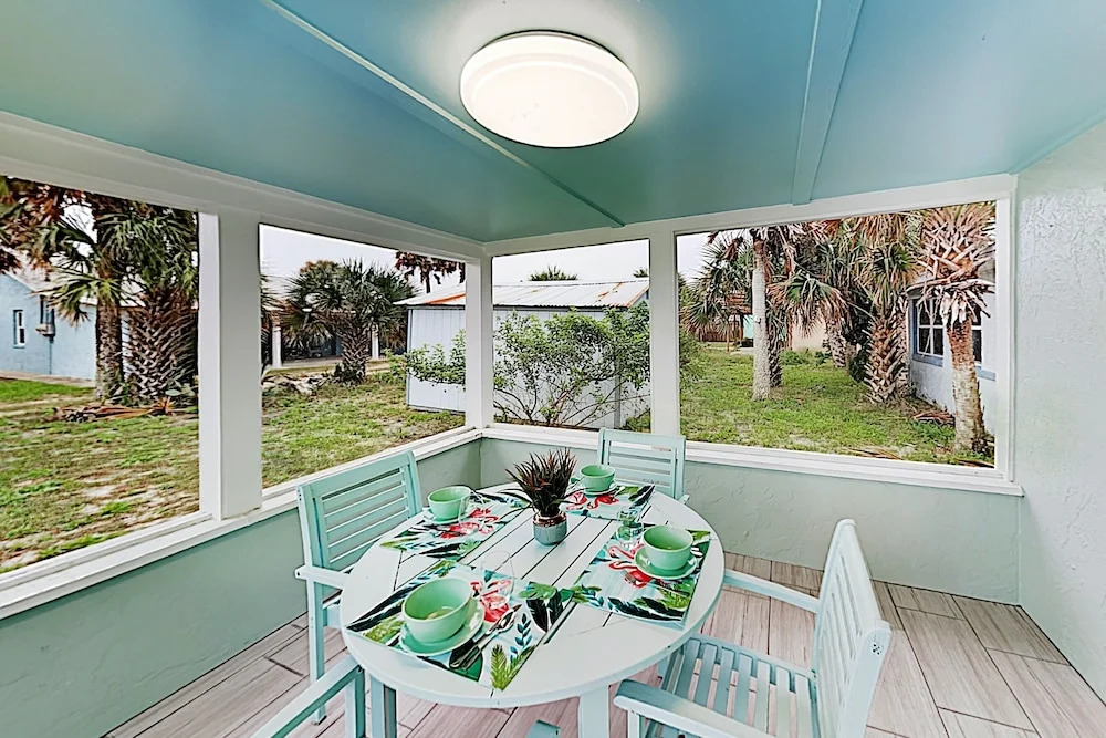 New Listing! Updated Coastal Gem W/ Screened Porch 3 Bedroom Home