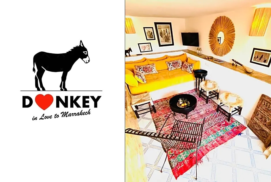 Location Exclusive Avec Services 2P Donkey In Love To Marrakech