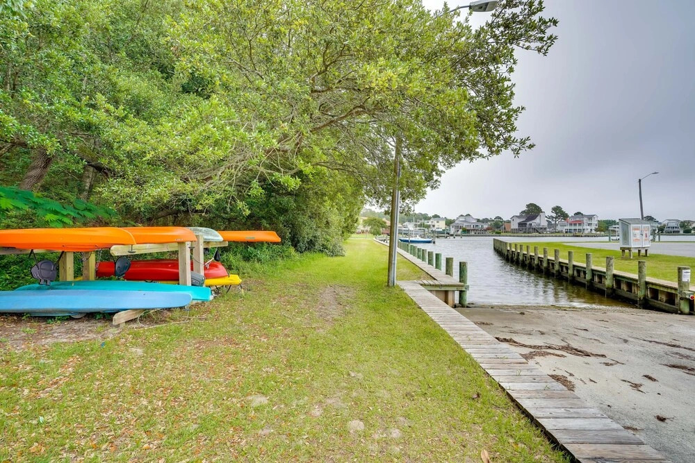 Waterfront Outer Banks Home w/ Beach Access