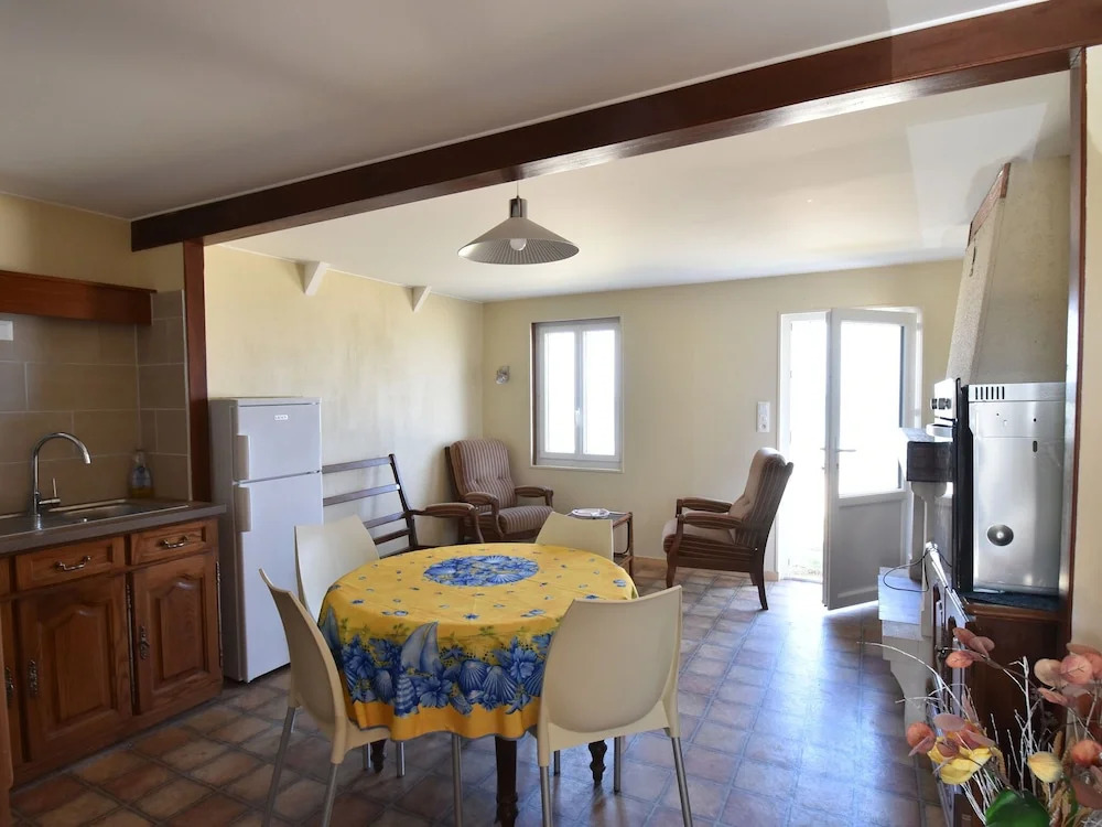 Holiday Home in Ravenoville With Courtyard, Terrace, BBQ