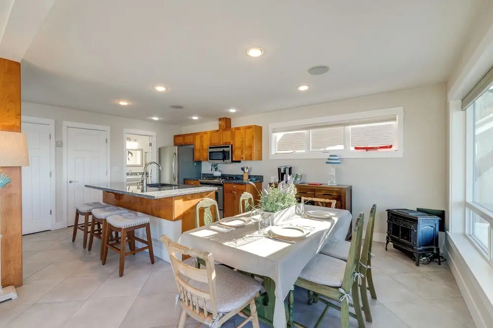 Ocean Views & Beach Access at Cottage on Birch Bay