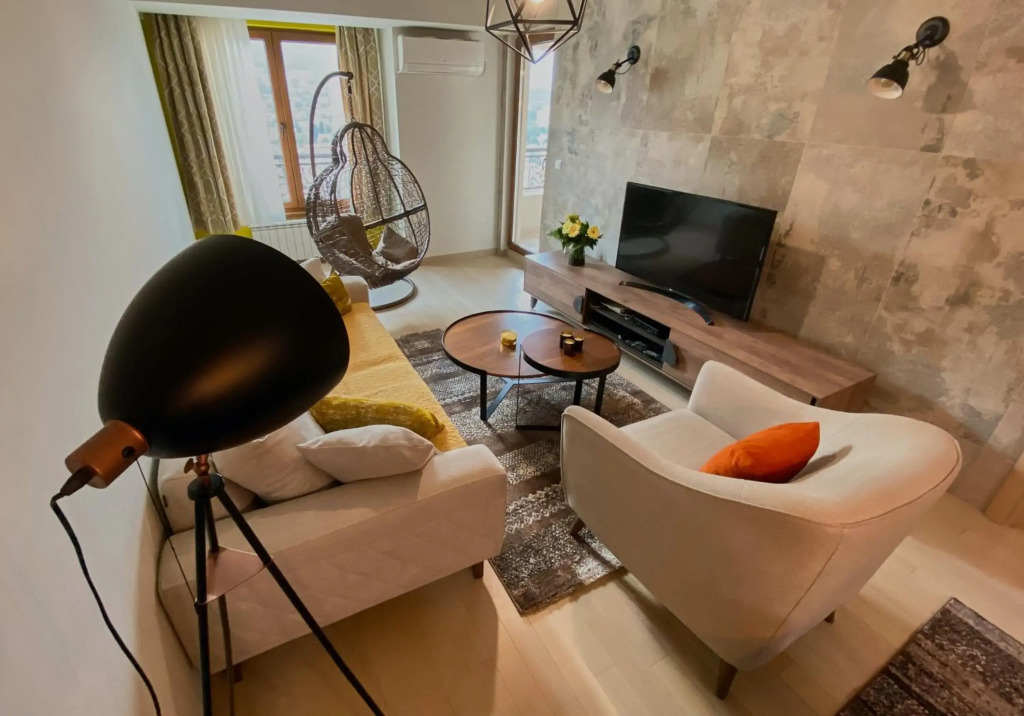 NEW Stylish Apartment, Skopje City Centre - High floor - Panoramic views