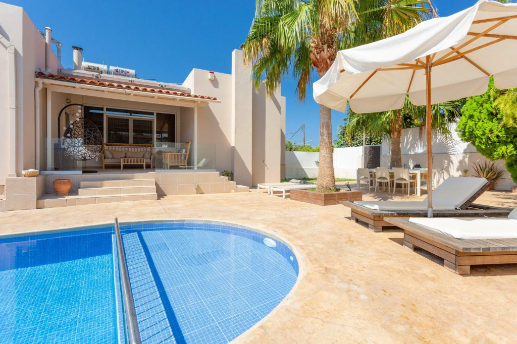 Villa Thetis Large Private Pool Walk to Beach Sea Views A C Wifi Car Not Required Eco-friendl - 2302