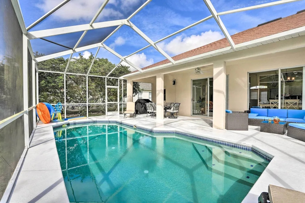 Home w/ Game Room + Lanai: 9 Mi to Disney!