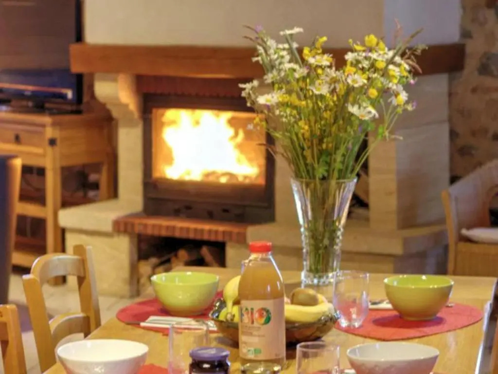Gîte spacieux au cœur de la nature avec cheminée et activités extérieures - FR-1-496-36