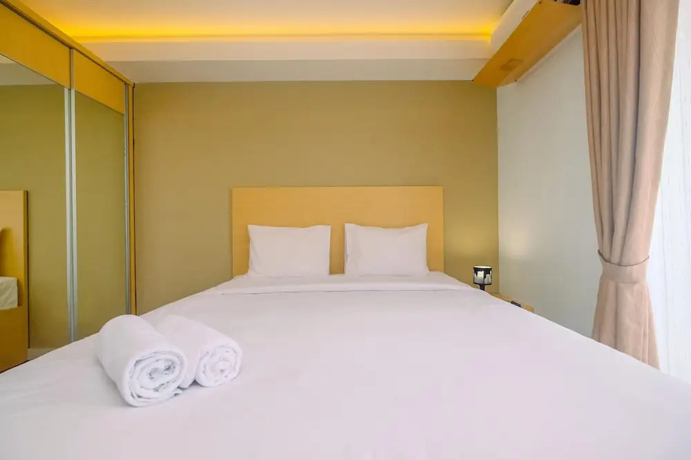 Relaxing and Stylish Studio at Amethyst Tower Apartment