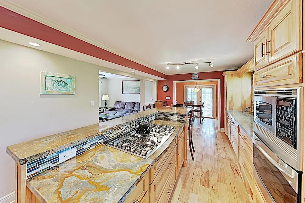 New Listing! Waterside Haven W/ Gourmet Kitchen 4 Bedroom Home