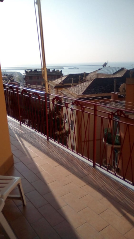Spacious Apartment With sea View Terrace in Genoa Pegli