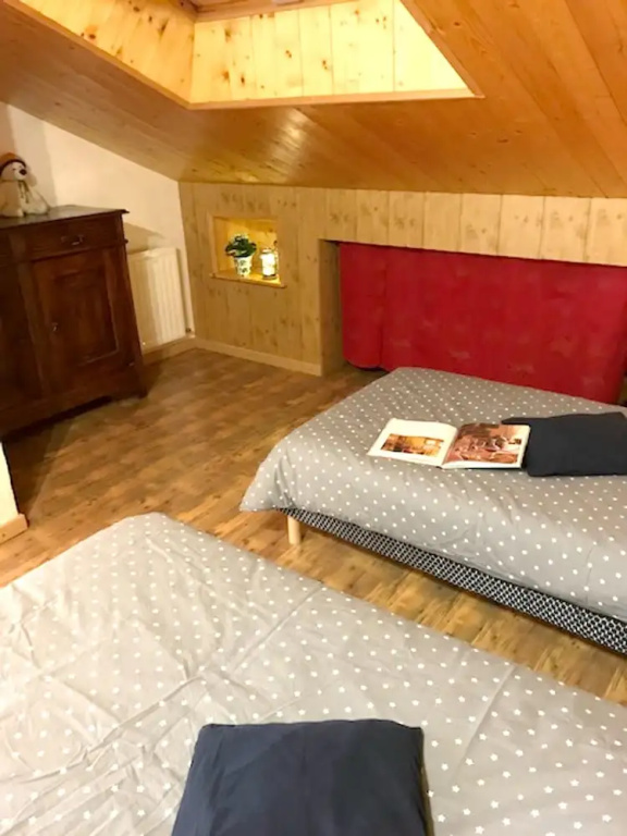 Chalet With 4 Bedrooms in Mont-saxonnex, With Wonderful Mountain View, Furnished Garden and Wifi - 17 km From the Slopes