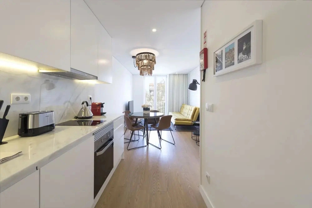 Downtown Bright Balcony Apartment by Vacationy
