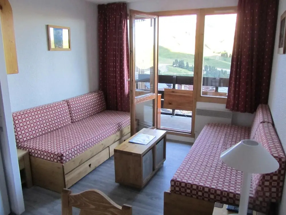 Belle Plagne Studio Cabine on Slopes 4 People of 23 mÂ² Cal205