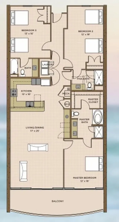 Phoenix Gulf Shores Ii 1103 3 Bedroom Condo
