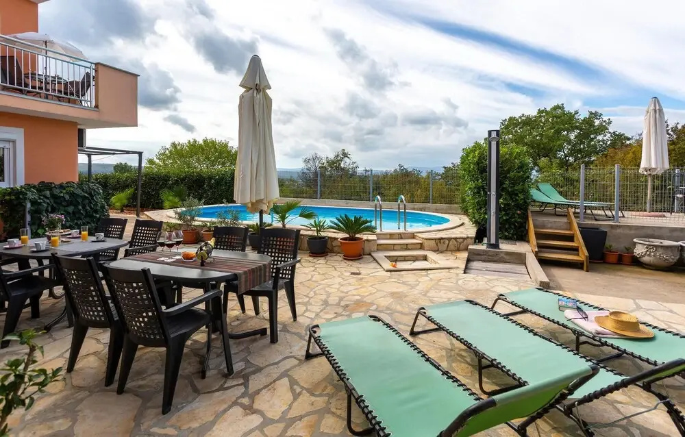 Stunning Apartment in Sveti Vid-miholjice With Outdoor Swimming Pool, Wifi and 2 Bedrooms
